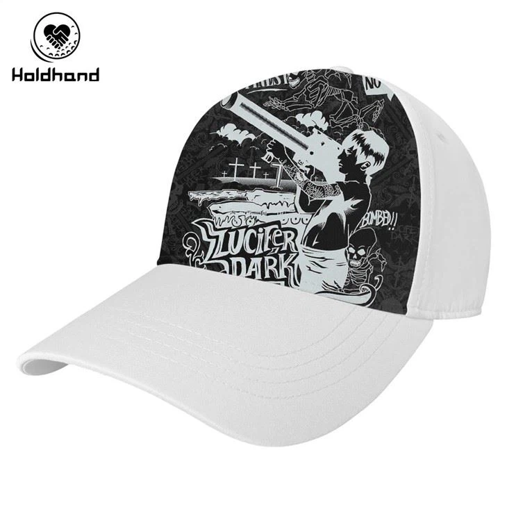 6-panel Design High Quality Golf Hats/caps Headwear Manufacture Printing Design 2022