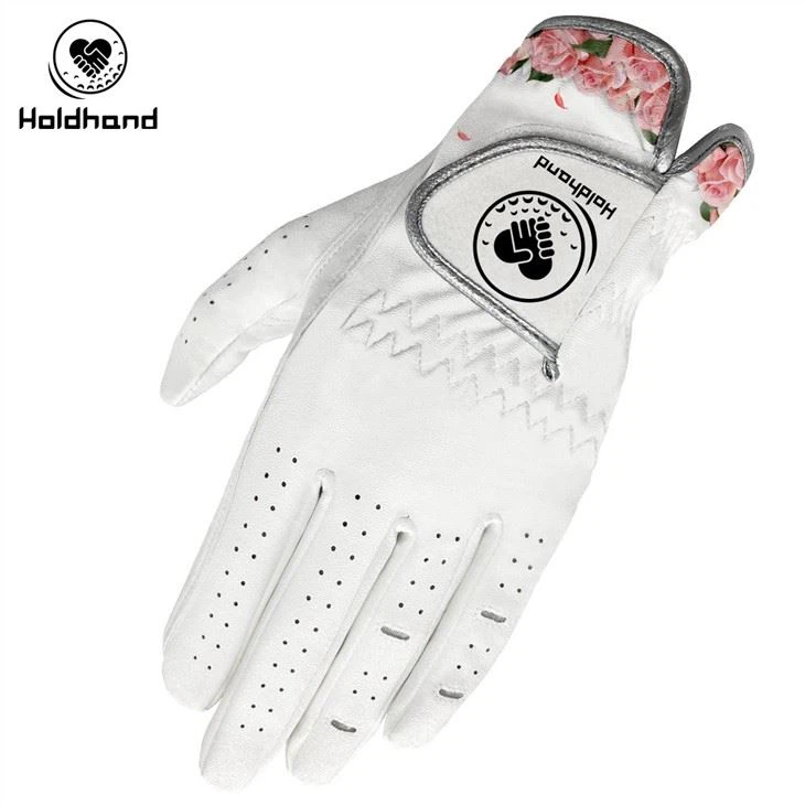Lovely Sun Cartoon PU Leather Golf Gloves Can Be Customized Logo