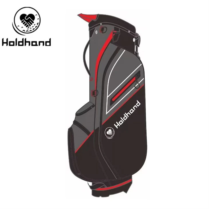 Logotip prilagođenog dizajna Vodootporna poliesterska torba za stajalište za golf OEM